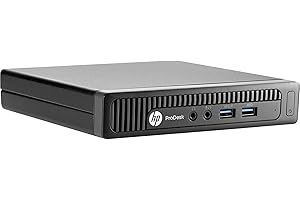 HP Mini PC Ordenador de Escritorio 600 G1, Procesador Core i7-4765T, Memoria RAM 16 GB, Disco SSD 240 GB, Windows 11 Pro (Reacondicionado)