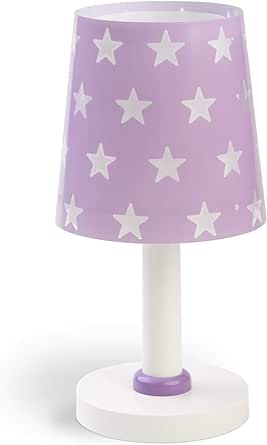 lilac bedside lamps