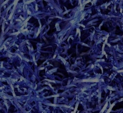 MustBeBonkers 2KG 2000 grams Navy Blue - Hamper Shred Gift Box Packaging - Extra Soft Shredded Tissue Paper