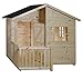 Produktbild CADEMA Gartenhäuschen für Kinder - Holz Kinderspielhaus 1,8 x 1,4m, 16mm