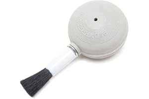 PIXEL PEEPER Rubber Blower Brush for Camera Lens & Sensor Cleaning. Anti-static Bristles.