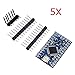 Produktbild Bluelover 5Pcs 3.3V 8Mhz Atmega328P-Au Pro Mini Microcontroller Board Für Arduino