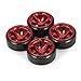 Produktbild 8Eninine 4 Stücke Rc Drift Reifen Set Für 1/10 Traxxas Hsp Tamiya On-Road Driften Autoteile Rot