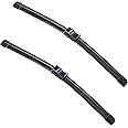 ZIXMMO 2 Factory Wiper Blades Replacement for BMW X5 X6 E70 E71 E72 2007-09/2011 Original Equipment Windshield Wiper Blades Set - 24"+20" (Set of 2)