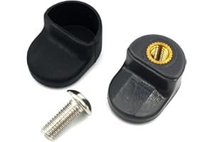 Vestigia® - Crochet de dossier arrière de rechange pour trottinette électrique Xiaomi M365 1S Essential Pro – Crochet pour garde-boue arrière avec coque en silicone – Pièces de rechange pour E-scooter