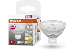 ‎OSRAM OSRAM Superstar Reflektorlampe für GU5.3-Sockel, klares Glas ,Warmweiß (2700K), 345 Lumen, Ersatz für herkömmliche 35W-Leuchtmittel, dimmbar, 1-er Pack