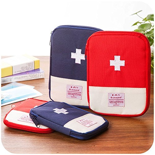 40% OFF on Mezon's Mini Small First Aid Kit Travel Pouch Medicine