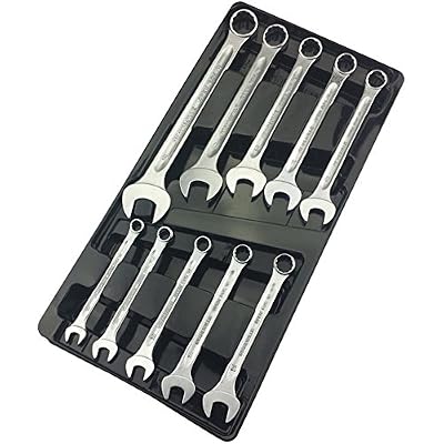 Stahlwille 13/10 KT Clés à Fourche Set 13" 10 pcs, Argent