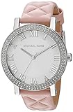 Michael Kors Damen Analog Quarz Uhr mit Leder Armband MK2617