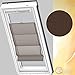 Produktbild Orignal VELUX Raffrollo FHB P31 6518 / Bedienart : Manuell / Farbe : Struktur Schokolade / Fenstergröße : PK31 / Fenstertypen : GIU, GIL, GDL, VIU, VFE _12744
