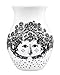 Produktbild BW Vase, Felicia, schwarz, H 18 cm
