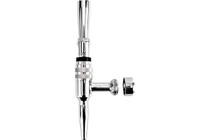 HighFree Stout Beer Faucet Nitro Coffee Faucet 304 Stainless Steel Homebrew Beer Stout Tap for Kegging