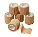Produktbild MEDca Selbstklebende Kohäsive Wickel Bandagen 5 cm x 4,5 m 6 Stück mit Starkem, Elastischen Erste Hilfe Band für Verstauchungen Schwellungen und Schmerz an Handgelenk und Knöchel (Hautfarbe)