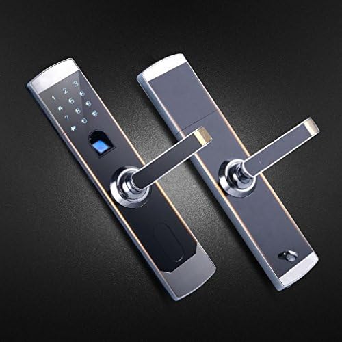 S Cerradura Fingerprint Lock Security Door Lock Smart Password Lock Fingerprint Password Lock,A
