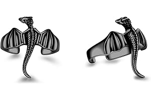 HUKKUN Sterling Silver Cuff Earrings Vintage Filigree Earrings Cuff for Women