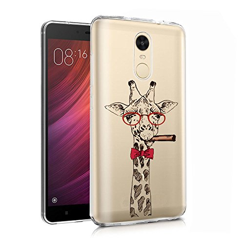 Xiaomi Redmi Note 4 Funda  ocketcase   TPU Carcasa Suave Silicona Flexible Gel Funda Resistente a los Ara  azos Tapa Protectora Case Cover para Xiaomi Redmi Note 4  jirafa    Gratis l  piz   ptico