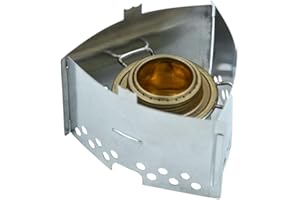 Trangia Triangle Lightweight Compact Camping Stove for Hiking, Backpacking, Fishing