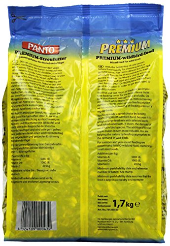Panto Premium Streufutter, 4er Pack (4 x 1.7 kg) - 2