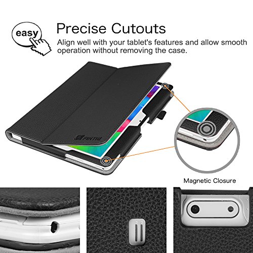 Fintie Folio Kunstleder Hülle Tasche Schutzhülle für 10.1 Zoll Tablet PC Inklusive. XIDO Z120 / X111 / X110 10.1″ Tablet PC, YUNTAB Tablet 10.1 Zoll Tablet PC K107 / K17, BEISTA Tablet PC 10 Zoll, Artizlee 10.1″ Tablet PC ATL-21plus, ACEPAD A101 / A121 - 8