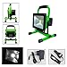 Produktbild VINGO® 20W LED Strahler IP65 Grün Arbeitsleuchte Baustrahler Akku Fluter Handlampe Kaltweiß