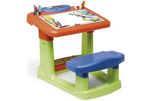 Chicos - Banco Scuola Estendibile | Scrivania Bambini Estendibile | Ampia superficie con scomparti | Banco comodo | A partire dai 2 anni (51002)