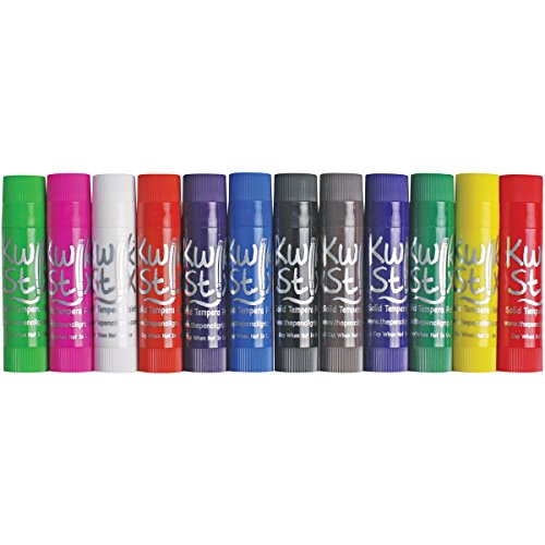 Kwik Stix Tempera Paint 12/Pkg-Classic Colors