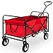Produktbild Bollerwagen Handwagen Transportkarre faltbar Gerätewagen Gartenwagen Karre rot