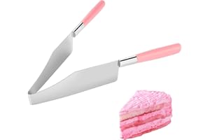 monTTese Cortador de tartas y separador Triangular de pasteles, dispositivo de acero inoxidable ajustable, para pasteles, repostería, Rebanador Triangular de acero inoxidable para Tartas