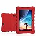 Produktbild Ainol Q88 - 7 Zoll Kids Tablet PC (Android 4.4, 1024*600 pixel, 8 GB, unterstützt 3G, Allwinner A33 Dual core, Cortex A7 1.2GHz, dual Kamera, WIFI) (rot)