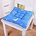 Produktbild DADAO Pads für bürostühle Essen chairsseat Stuhlkissen mit Krawatten Platz 6cm Dick-W 40x40cm(16x16inch)
