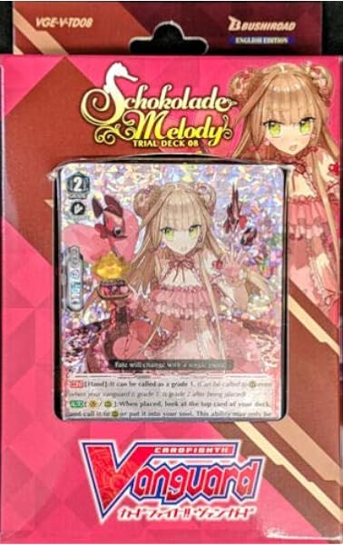 Cardfight Vanguard Vge V Td08 En Schokolade Melody Trail Deck Amazon Co Uk Toys Games