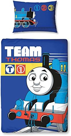 Thomas Team Junior Panel Duvet Cover + Free Small Reward Stickers