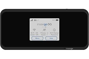 Inseego MiFi M2000 5G und 4G LTE Hotspot T-Mobile | Ganztägige Akkulaufzeit | WiFi 6 Technologie