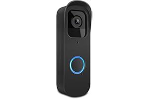 ‎CASEBOT CaseBot Hülle für Blink Video Doorbell, weiche Leichte Dünne Kratzfeste Silikon Abdeckungen Skins Schutzhülle für Blink Video Doorbell 2021, Schwarz