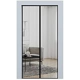 Rhodesy Cortina Mosquitera Para Puertas de 90x210cm, Magnético Mantener a...
