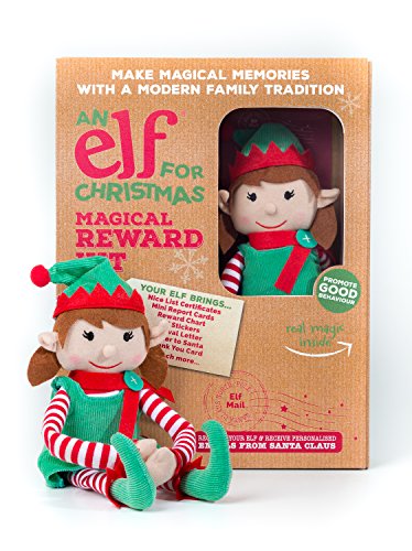 An Elf For Christmas Un Elfo para Navidad elf002 niña mágico Kit de recompensa