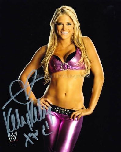KELLY KELLY aka Barbie Blank - WWE/ECW Wrestler GENUINE AUTOGRAPH