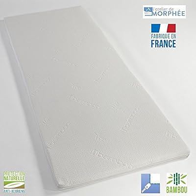 Atelier de Morphée Surmatelas memoire de forme 70x190 5cm