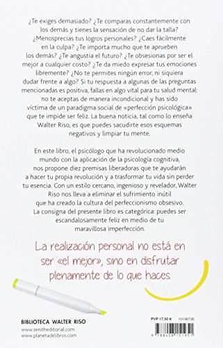 Book's Cover of Maravillosamente imperfecto, escandalosamente feliz: Diez premisas liberadoras que transformarán tu vida de manera radical