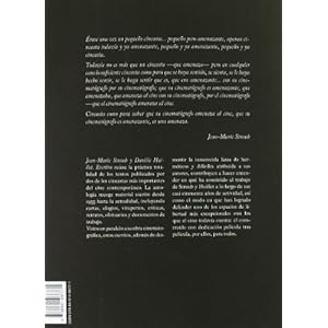 Jean-marie straub y daniele huillet. escritos