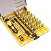 Produktbild 0  Outdoor 45 In 1 Professional Portable Opening Tool Compact Precision Screwdriver Kit Set Mit Tweezer & Extension Shaft Für Präzise Reparatur