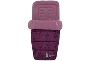 Cosatto Universal Footmuff – Cosy Toes, All Season Luxury Quilted Pram, Pushchair, Stroller Liner Liner, Washable, With Kangaroo Pouch For Hands (Fairy Garden)
