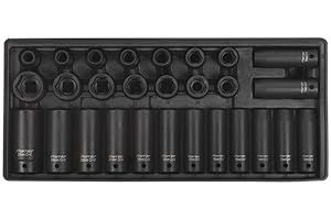 Sealey Tbt24 taca na narzędzia z zestawem nasadek udarowych 28 szt. napęd 1/2 Sq - metryczna