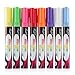 Produktbild [8 Pack] Kreide Marker – PREMIUM LIQUID Chalk Marker Stift mit Wendespitze – Kind freundlich – Perfekt für Kreidetafeln, Bistro, Windows, Glas, Etiketten, Whiteboards