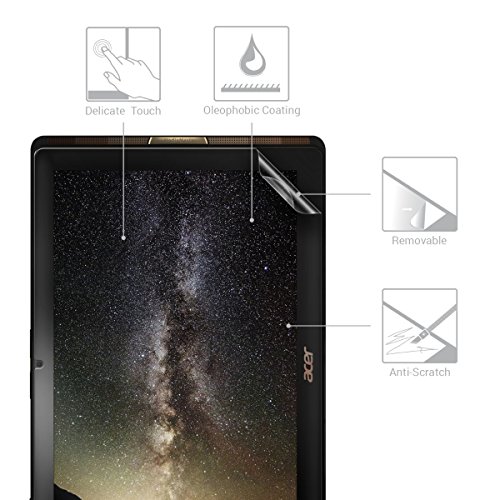 2x kwmobile Folie matt für Acer Iconia Tab 10 (A3-A40) Displayschutzfolie – Schutzfolie Anti-Fingerabdruck Displayschutz Displayfolie entspiegelt - 2