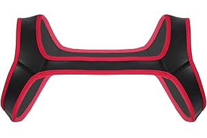 MSemis Uomo Spalle in Neoprene Harness per Sport Fitness Palestra Body Chest Harness Imbracatura Shoulder Supports Bretelle Protective Fibbia Vincolanti Cintura Pettorale