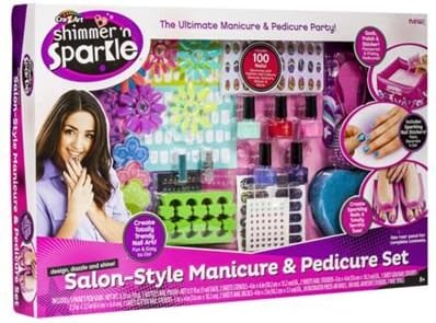 NEW Shimmer &amp; Sparkle Ultimate Manicure Party Christmas Gift