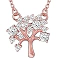 GIVA 925 Rose Gold Tree of Life Necklace | Gift for Women & Girls | Authentic, Warranty
