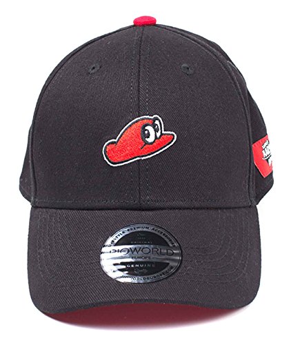 Preisvergleich Produktbild Super Mario Baseball Cap Odyssey Logo offiziell Nintendo Curved Bill Snapback
