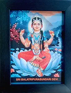 Framtastic Bala Tripura Sundari Photo Frame : 8 x 10 Inches